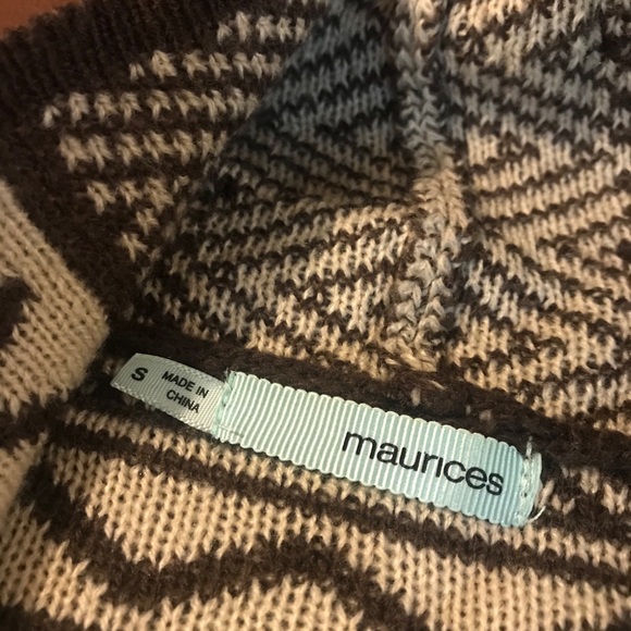 Maurices Santa Fe Short-long sweater - Picture 3 of 7